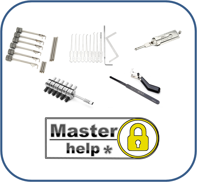 Открываем замки только с помощью спец. инструмента